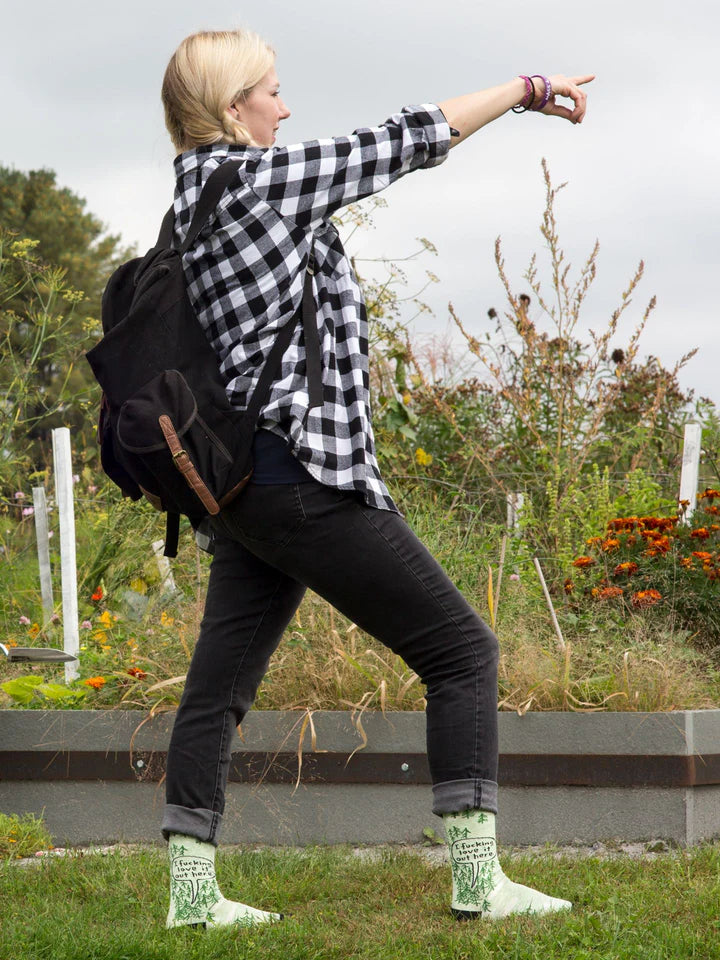 I Fucking Love It Out Here Crew Socks