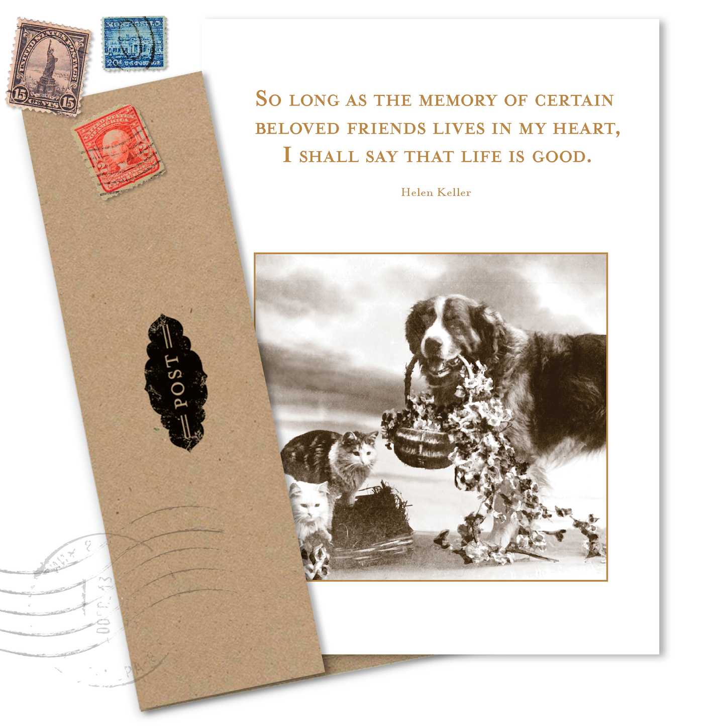 Life Is Good Pet Sympathy Card