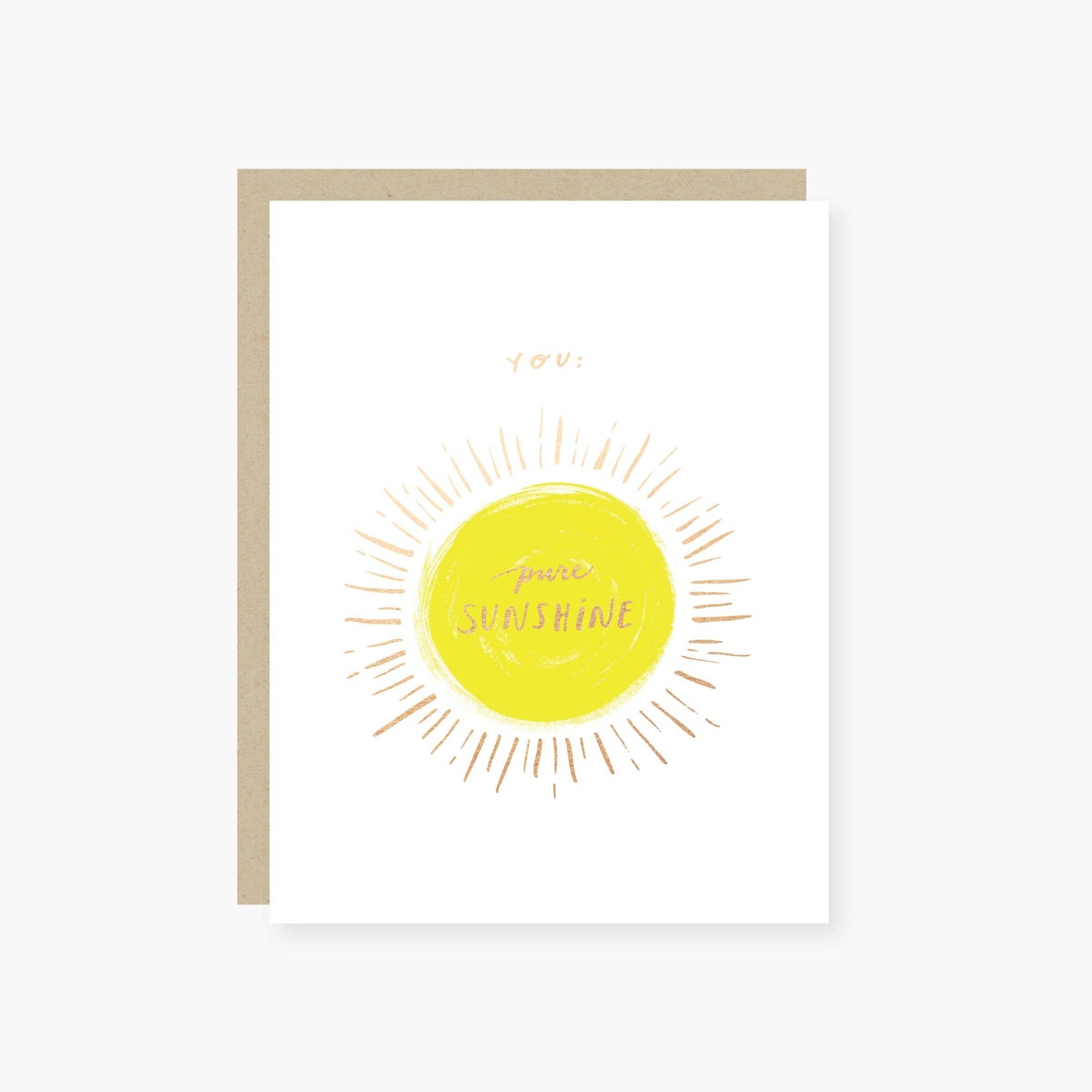 Pure Sunshine Friendship Card
