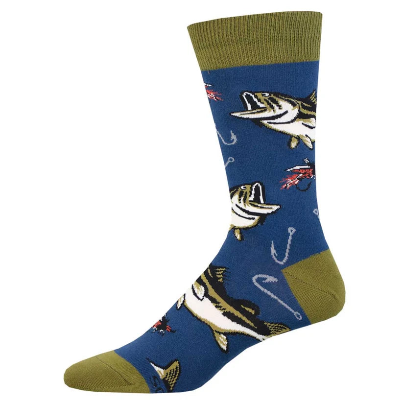 All About The Bass Crew Socks