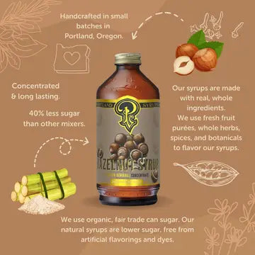 Portland Syrup 12 oz Hazelnut