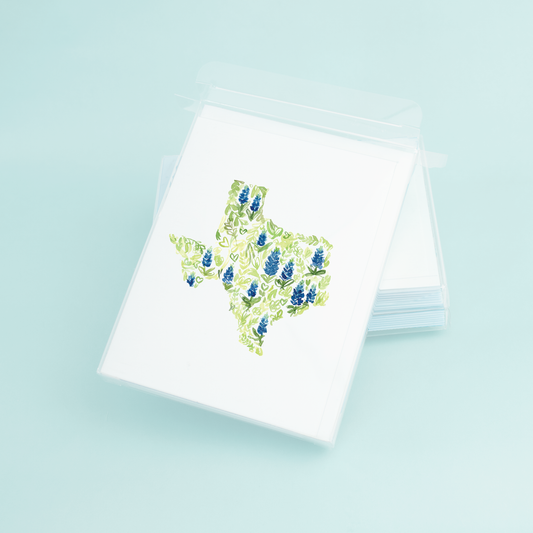 Texas In Bluebonnets Cards