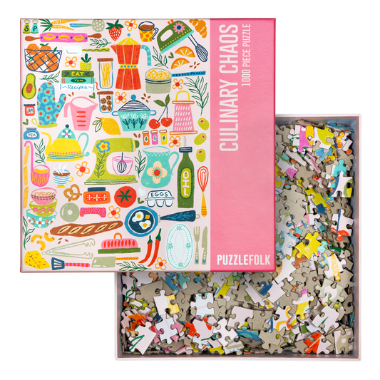 Culinary Chaos 1000 Piece Puzzle