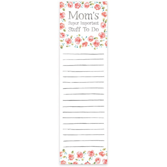 Moms Stuff List Notepad