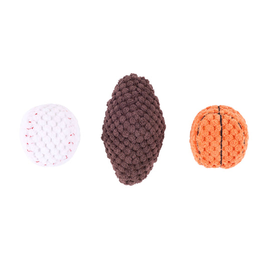 Zippy Paws Miniz 3-Pack - SportsBallz