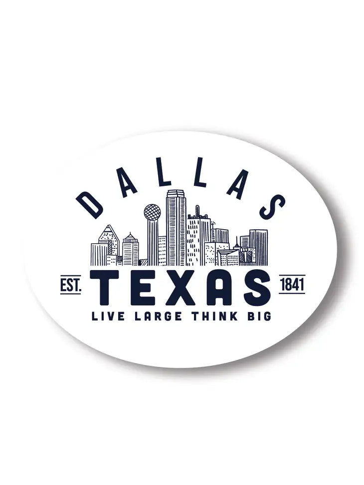 Dallas Texas Decal