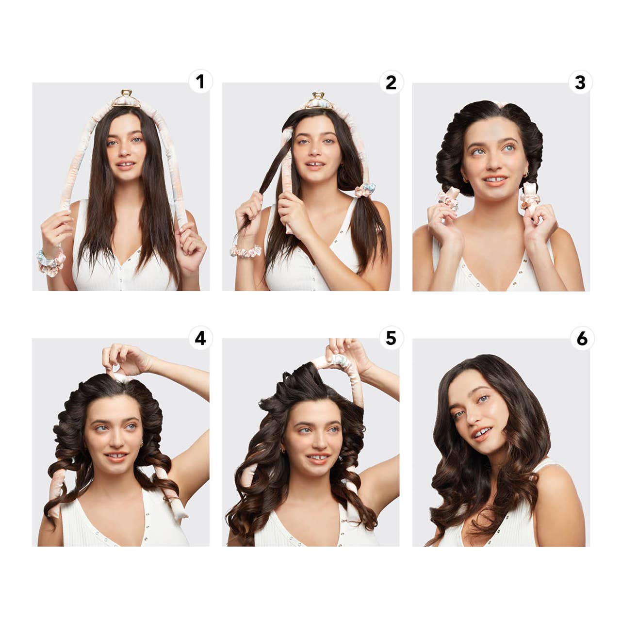 Kitsch Satin Heatless Curling Set