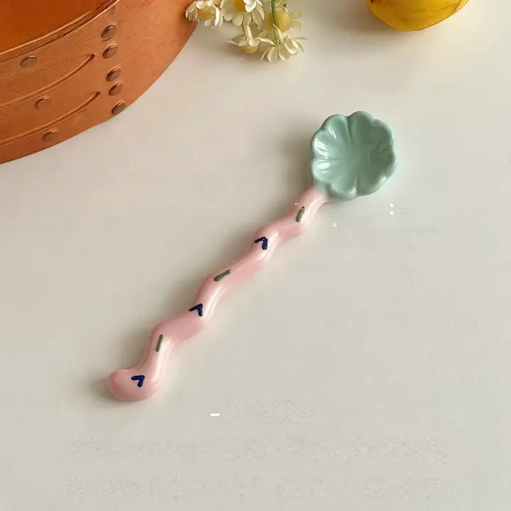 Whimsical Ceramic Spoon