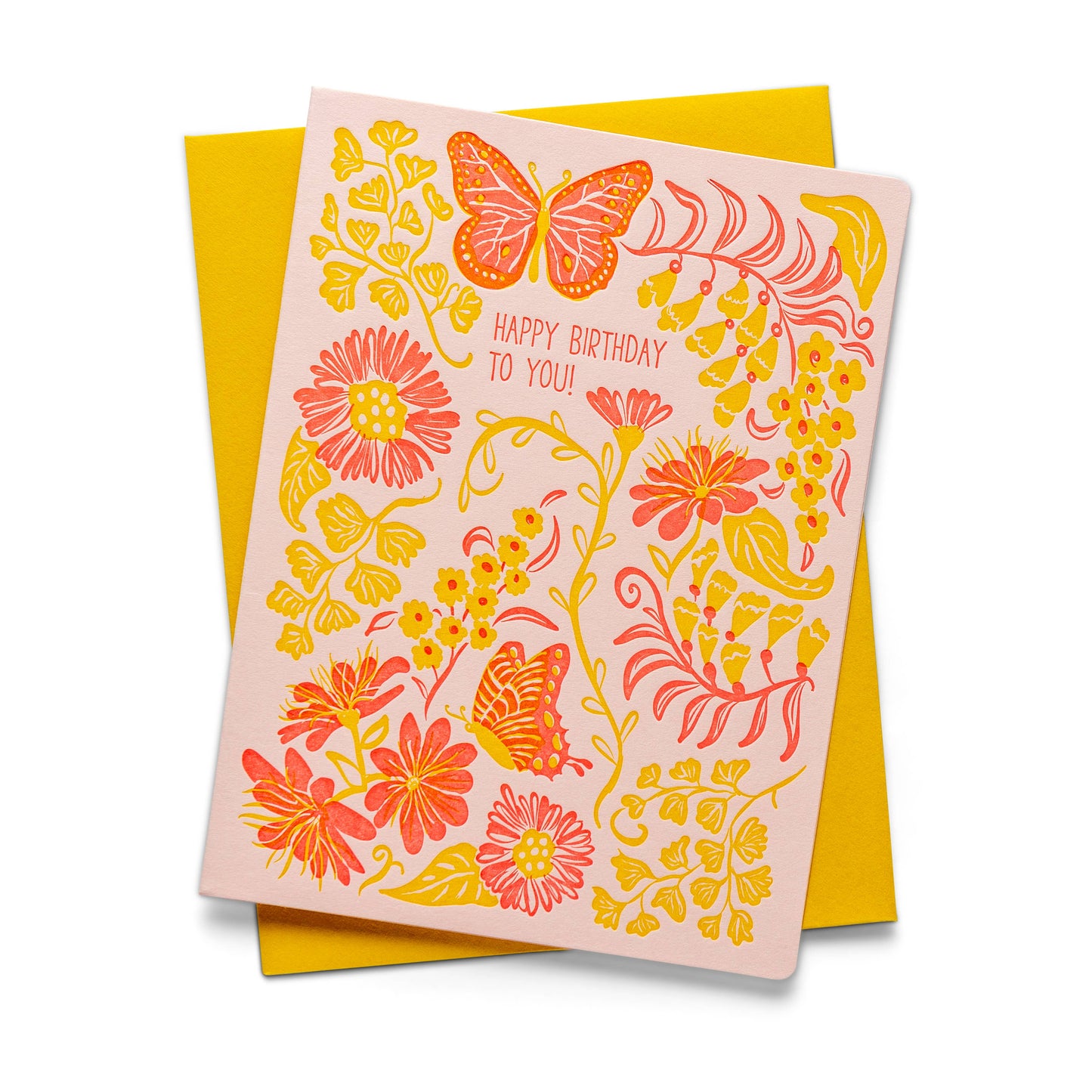 Floral Birthday Card