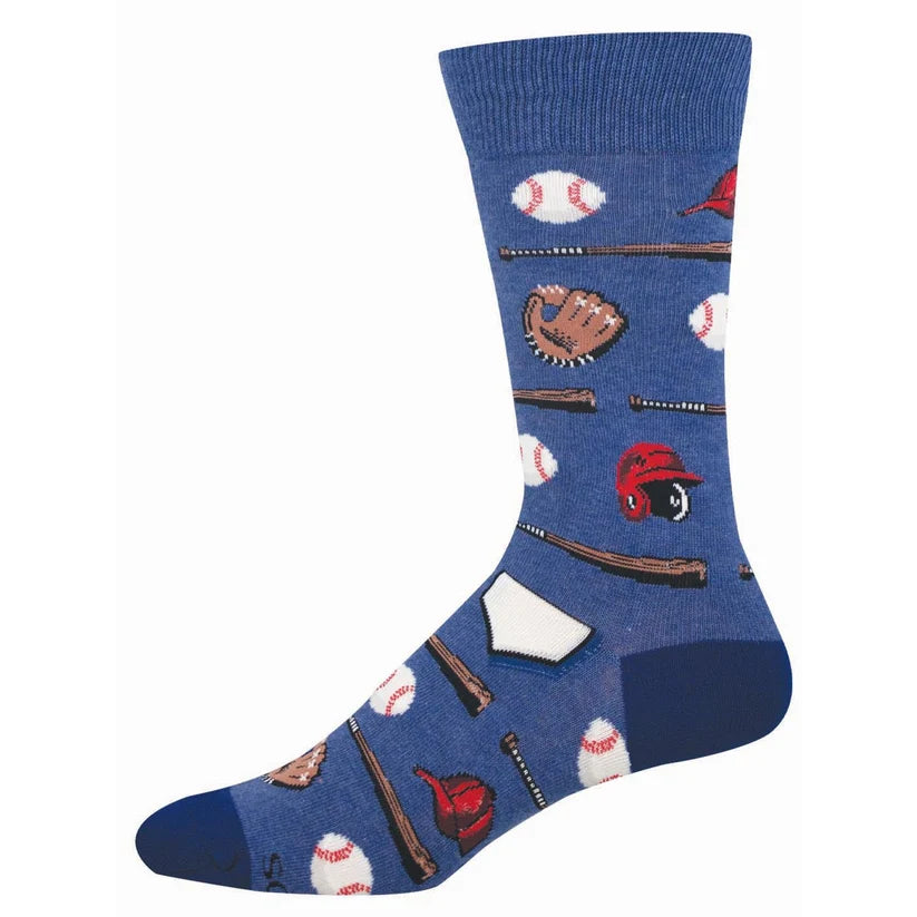 Playing Hardball Crew Socks