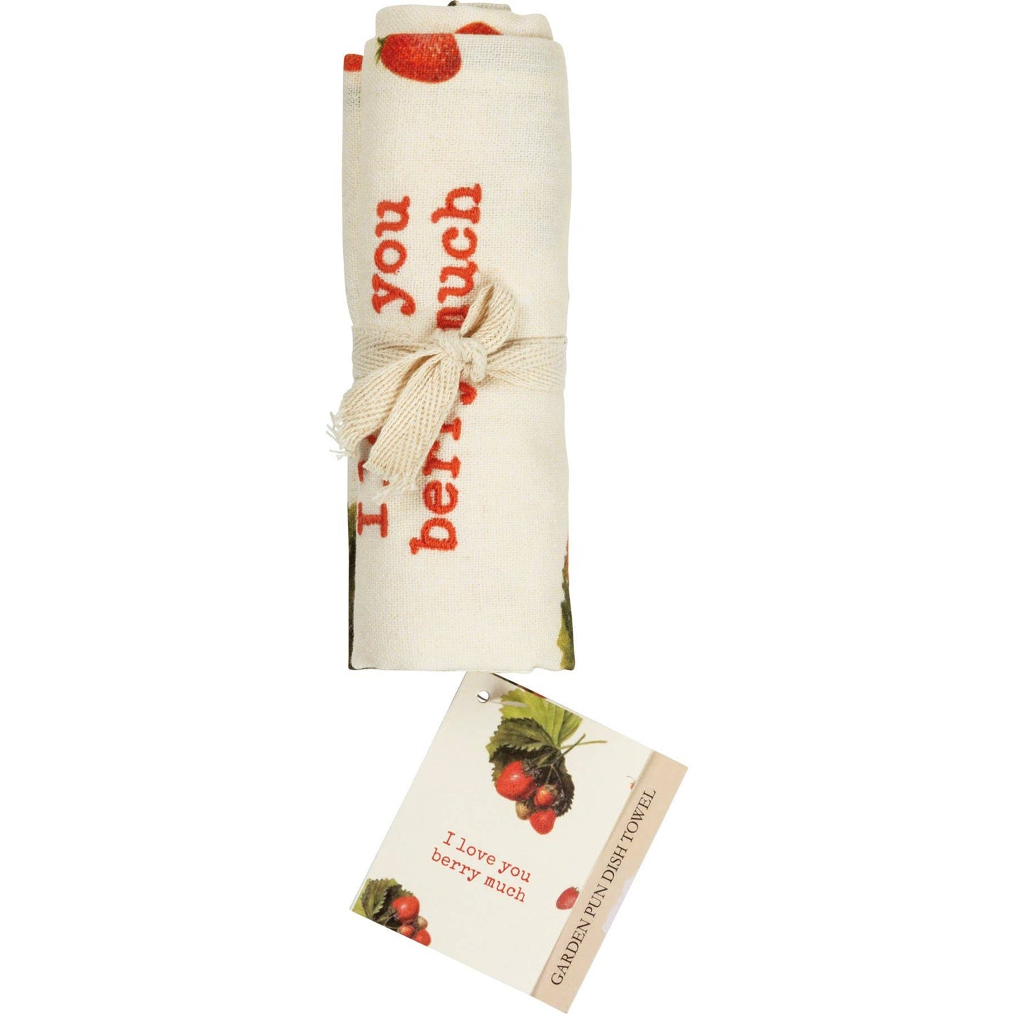 I Love You Berry Much Kitchen Towel