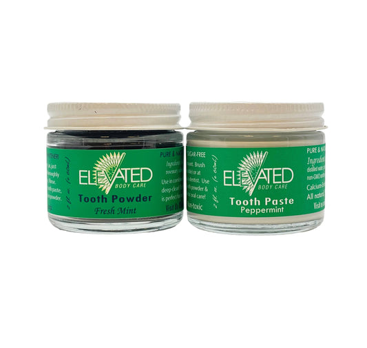 Elevated Fresh Mint Charcoal TOOTH Powder