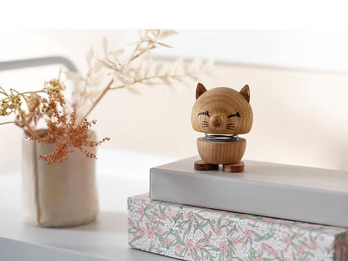 Hoptimist Wooden Cat