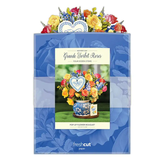 Happy Mother's Day Grande Sorbet Roses