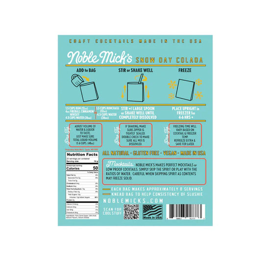 Frozen Snow Day Colada