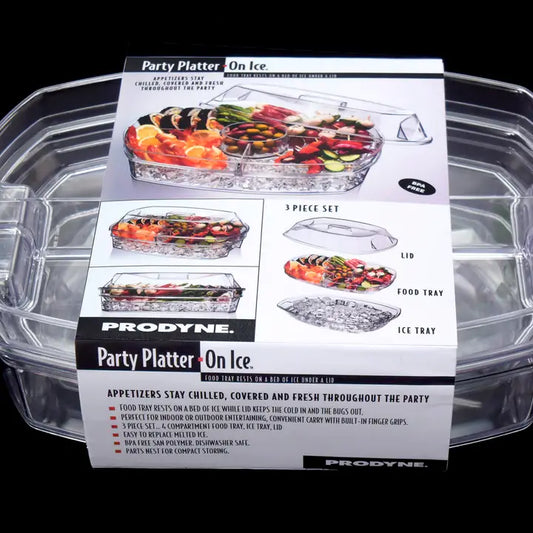 Prodyne Party Platter On Ice Server
