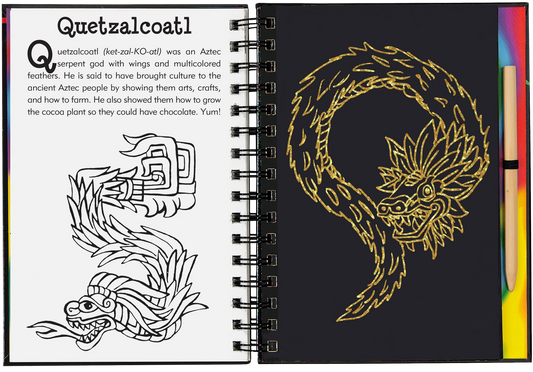 Dragons & Mythical Creatures Scratch and Sketch