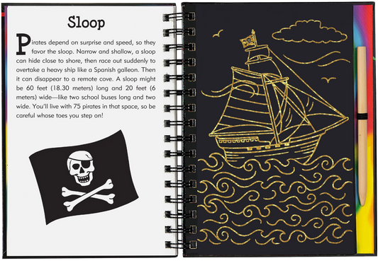 Pirates Scratch and Sketch