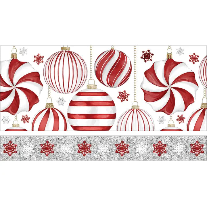 Money Holders Red & White Ornaments