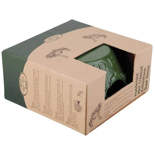 Ceramic Frog and Toad House