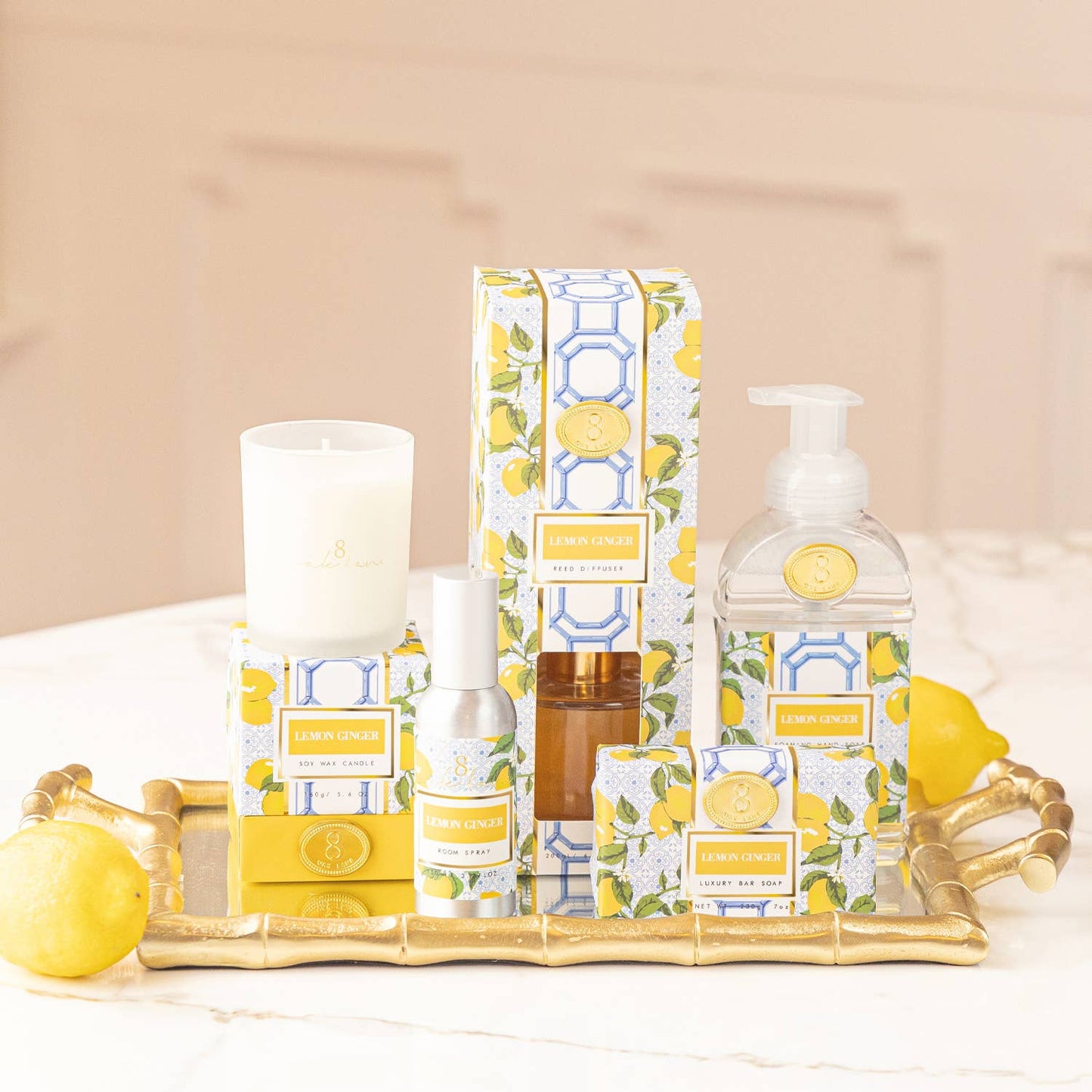 Lemon Ginger Foaming Hand Soap by 8 Oak Lane