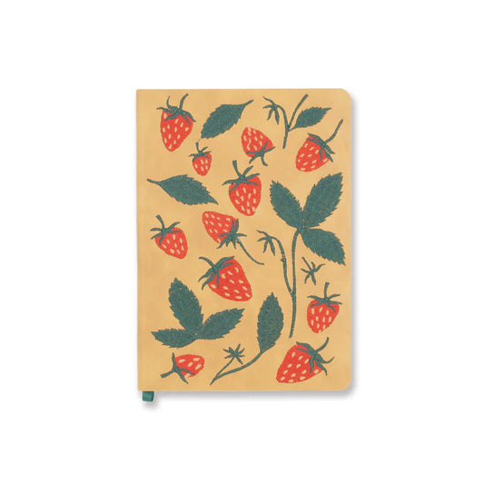 Elana's Berries Hardcover Embroidered Journal