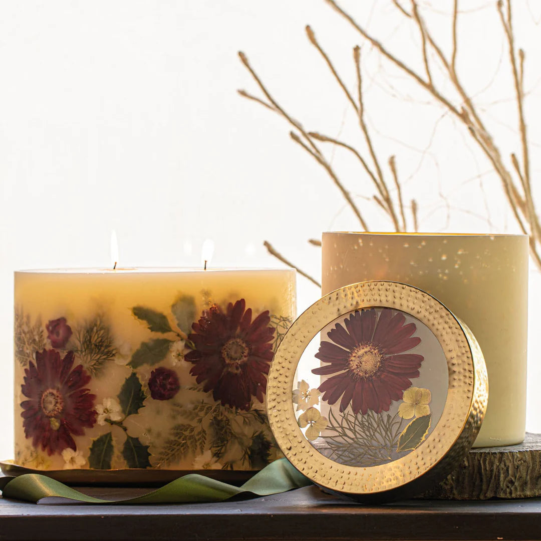 Winterberry Frost by Rosy Rings Botanical Candle Oval
