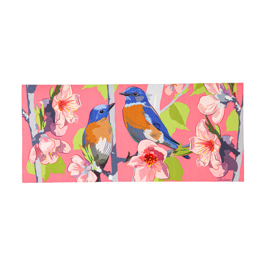 Birdies on Cherry Blossoms Sassafras Switch Mat