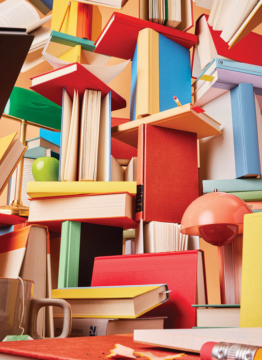Piecework Puzzles Bookworm
