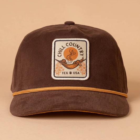 Chill Country Brown SnapBack Hat