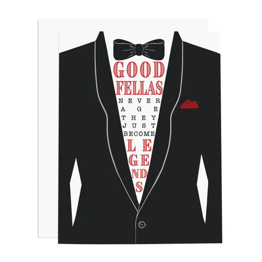 Goodfellas Never Age Greeting Card