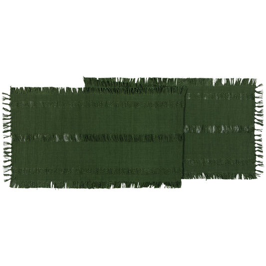 Ravel Green Table Runner