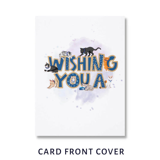 Happy Birthday Cats Card