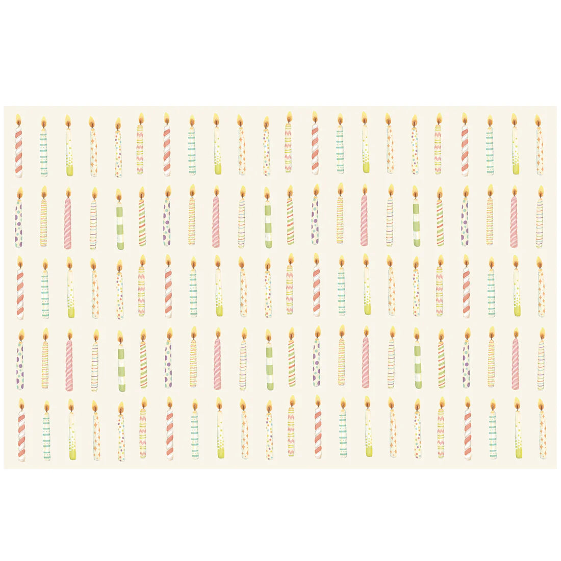 Birthday Candles Placemats