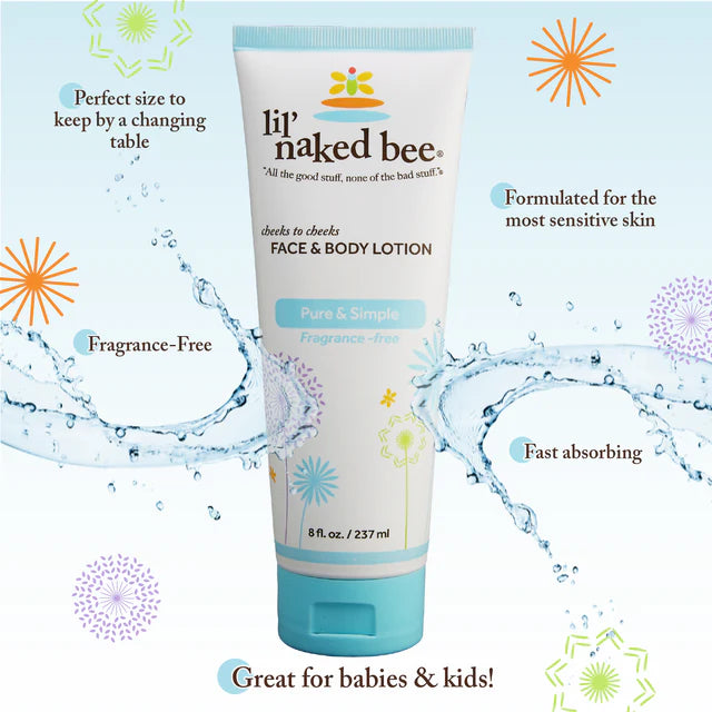 Pure & Simple Cheeks to Cheeks Face & Body Lotion