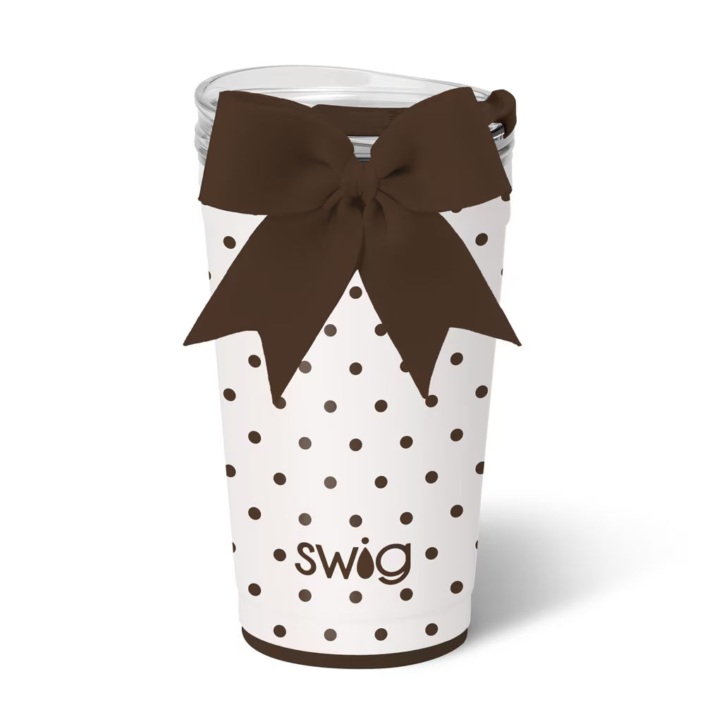 Swig Mocha Dots Party Cup (24oz)