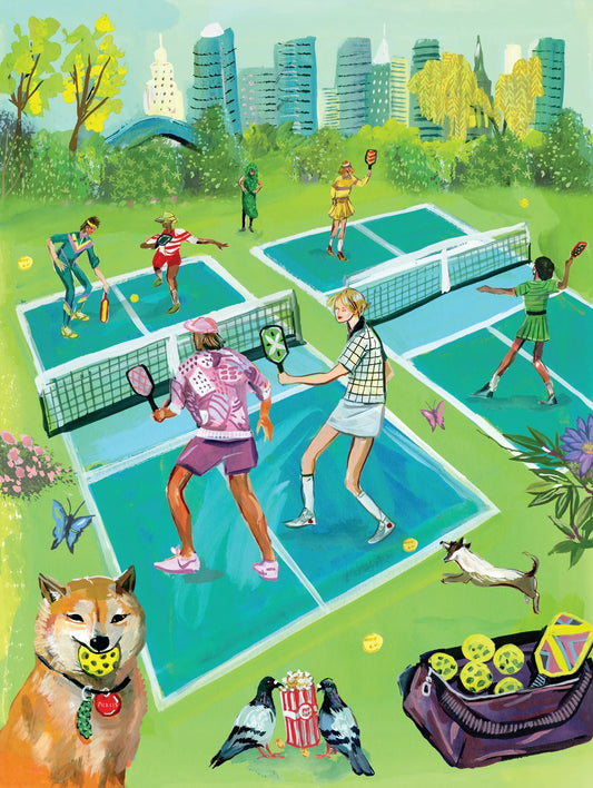 Pickleball - 500 Piece Jigsaw Puzzle