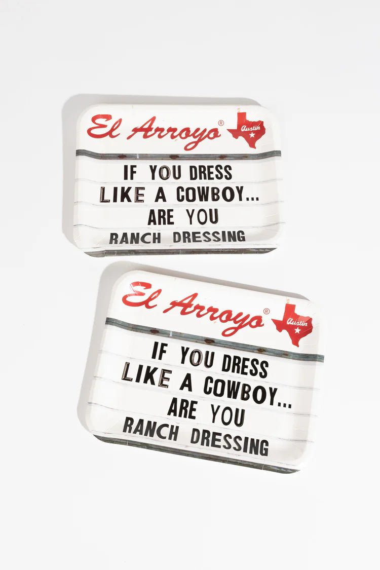 Ranch Dressing Party Plates