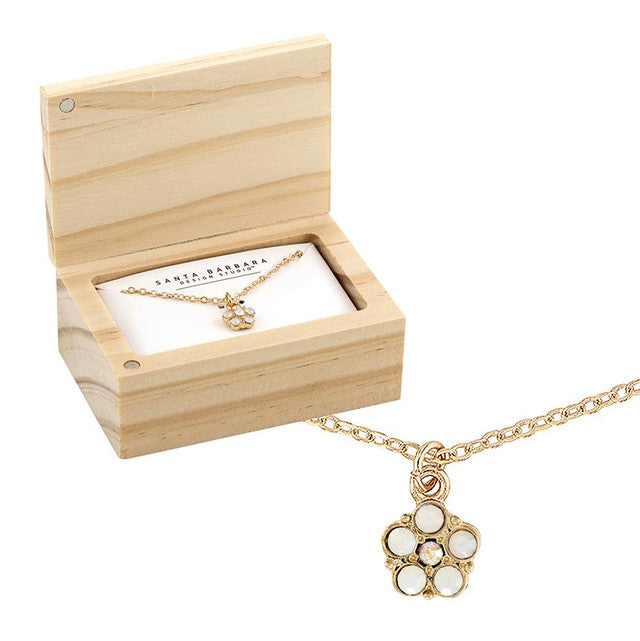 Crystal Daisy Necklace
