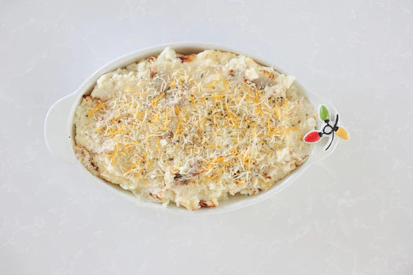 Nora Fleming Serveware Pinstripes Stoneware Ceramic Oval Baker