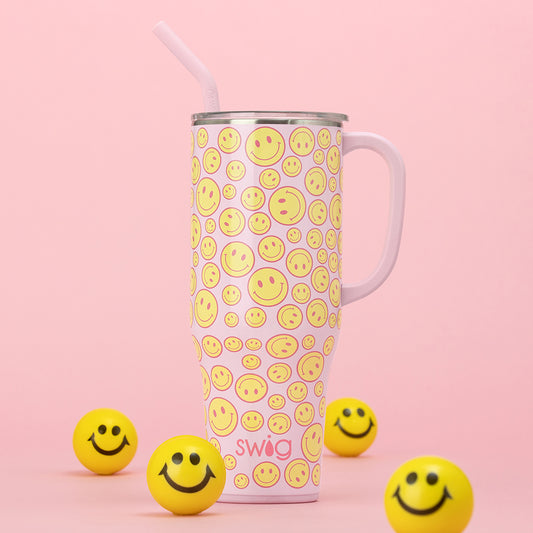 Swig Life Oh Happy Day Mega Mug Tumbler - 40 oz.