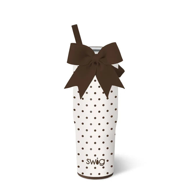 Swig Mocha Dots 30 oz. Tumbler