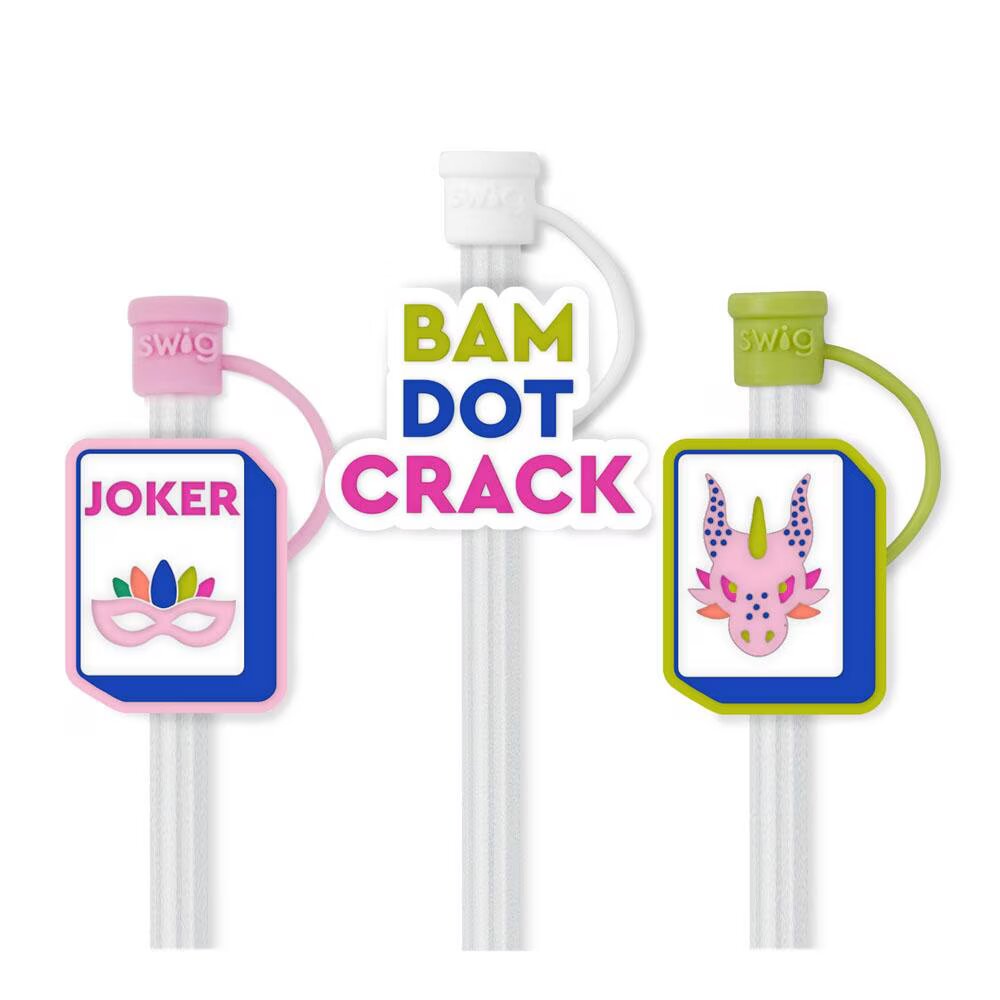 Mahjong Straw Topper Set