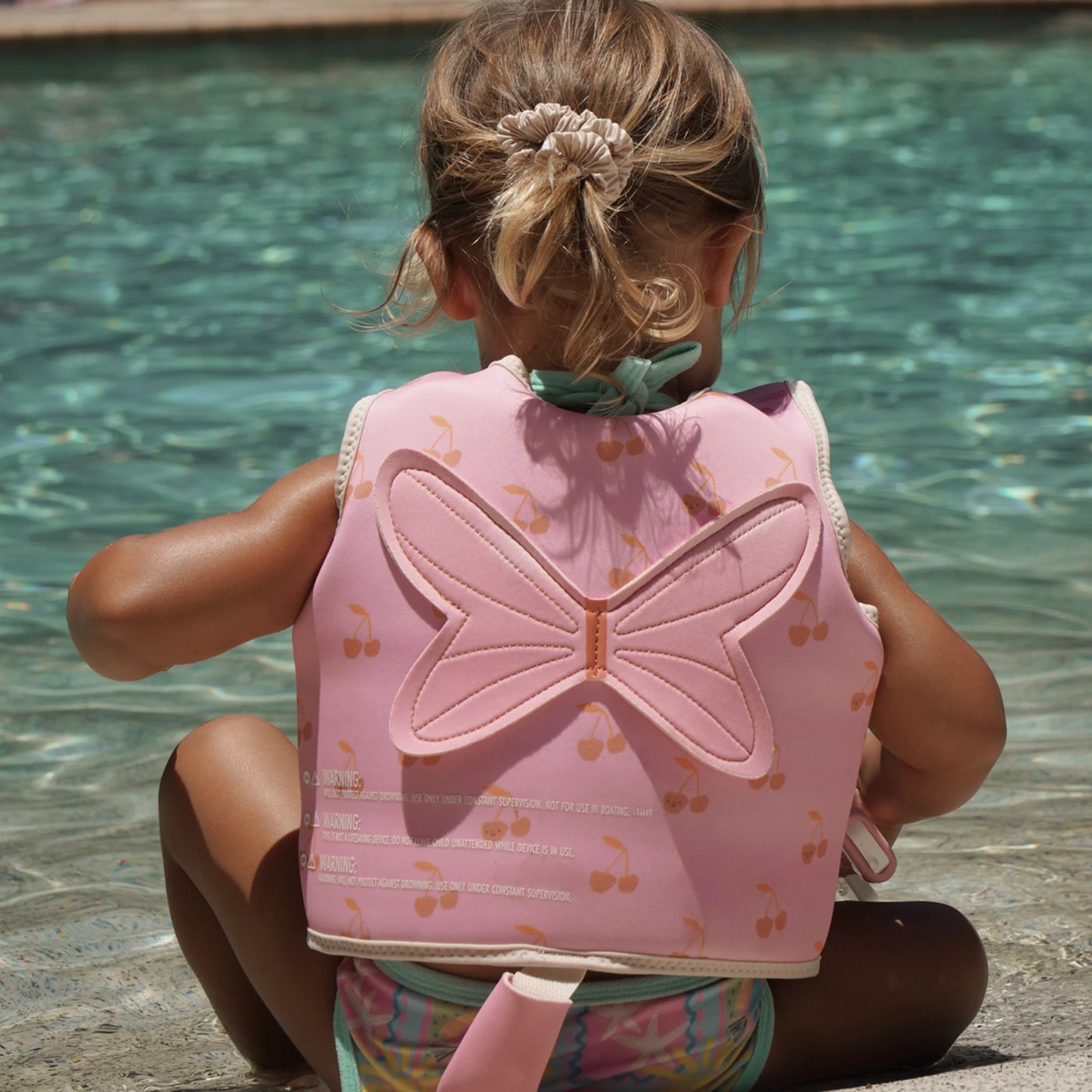 Kids Swim Vest: Cotton Candy & Cherry