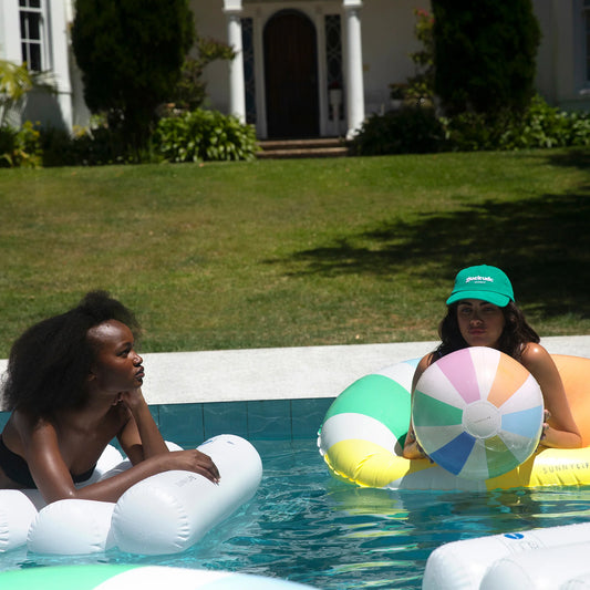 Inflatable Beach Ball: Pastel Gelato