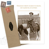 Saddling Up Encouragement Card