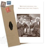 Men Have Feelings Birthday Card