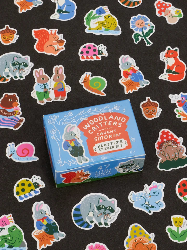 Caught Smokin' Playtime Sticker Set
