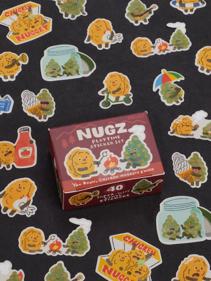Nugs Playtime Sticker Set
