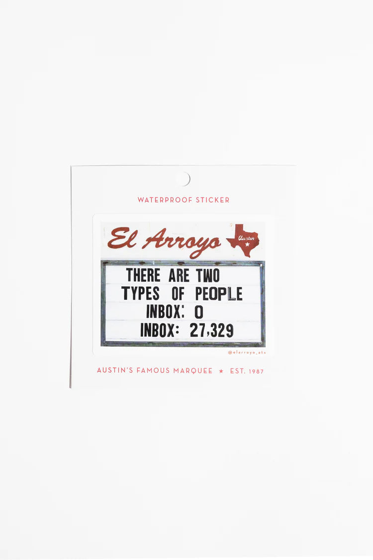 Sticker - Types of People
